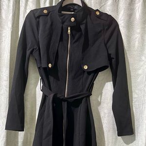 Women’s black thin coat